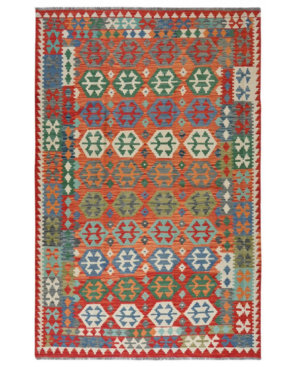 Kilim kilimas Afganistanas 297 x 198 cm 