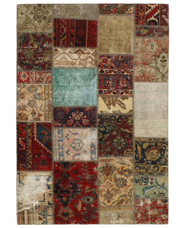 Modernus kilimas Vintage Patchwork - 202 x 143 cm 