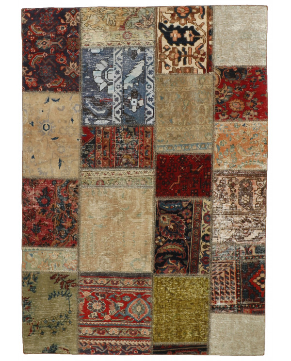 Modernus kilimas Vintage Patchwork - 202 x 144 cm 