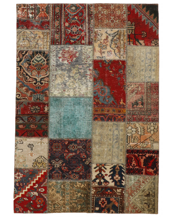 Modernus kilimas Vintage Patchwork - 206 x 143 cm 