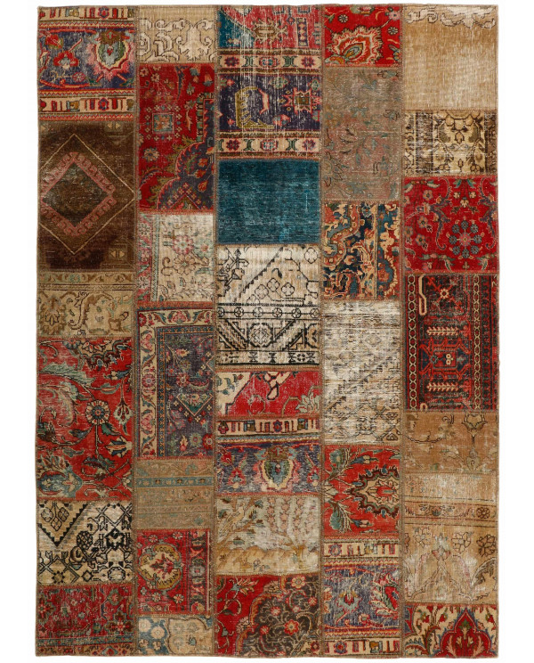 Modernus kilimas Vintage Patchwork - 241 x 172 cm 