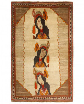 Rytietiškas kilimas Kashghai Old Figural - 185 x 117 cm 