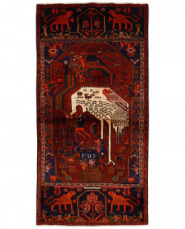 Rytietiškas kilimas Kamseh - 210 x 110 cm 