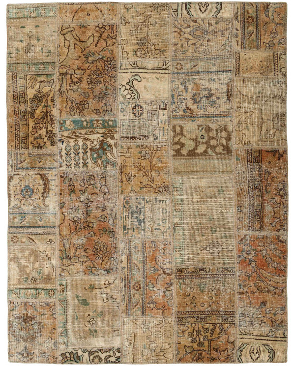 Modernus kilimas Vintage Patchwork - 205 x 158 cm 