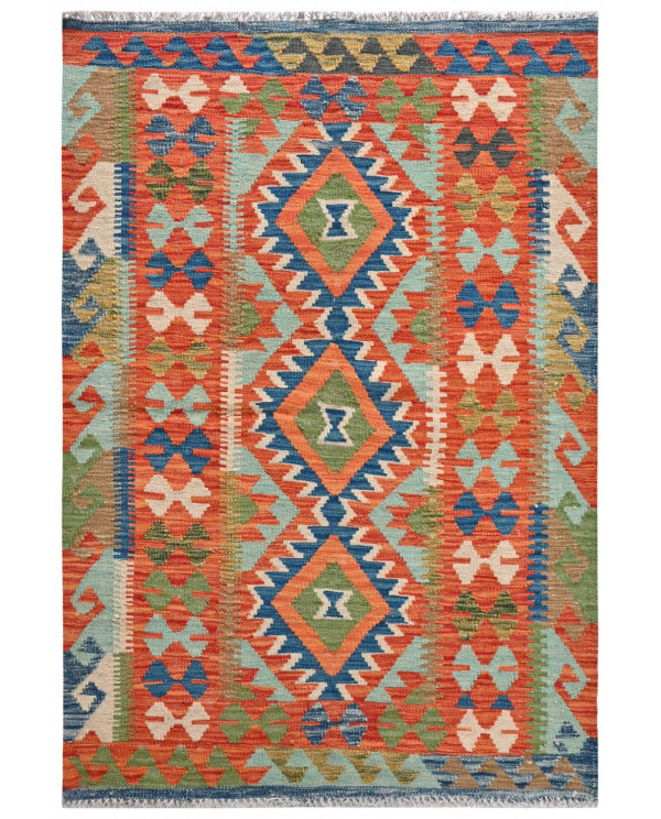 Kilim kilimas Afganistanas 148 x 101 cm 