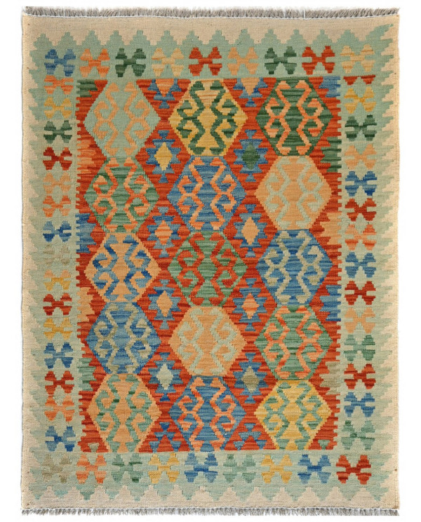 Kilim kilimas Afganistanas 136 x 104 cm 