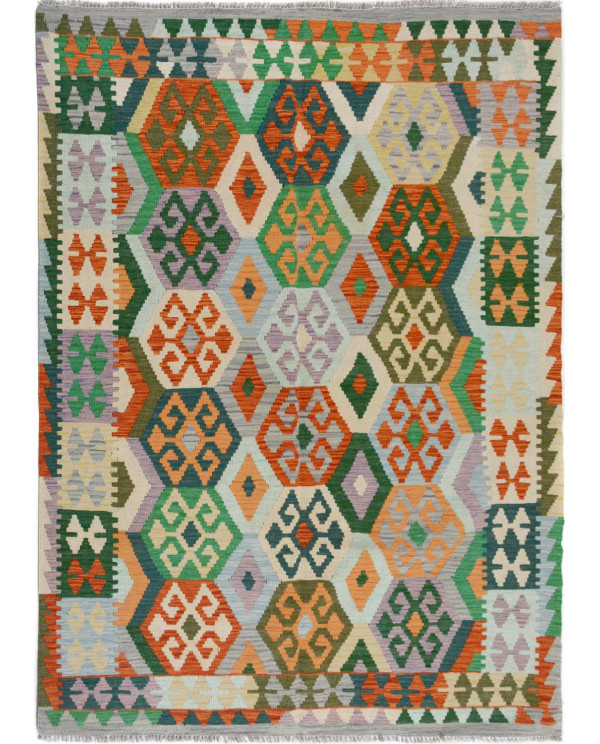 Kilim kilimas Afganistanas 197 x 150 cm 