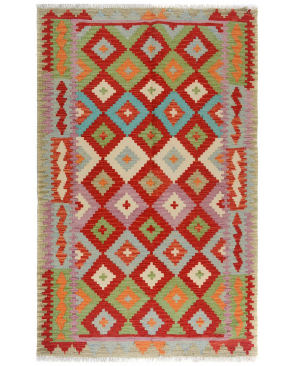 Kilim kilimas Afganistanas 184 x 122 cm 